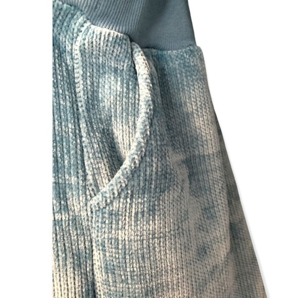 Fashion Nova Weekend Vibe Chenille Sweatshirt Dress - Blue - Picture 9 of 16